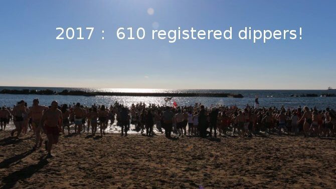 The Polar Bear Dip 2017.