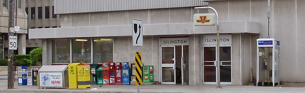 Islington Subway Station Etobicoke