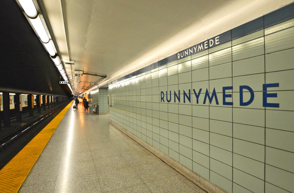 Runnymede Subway Station